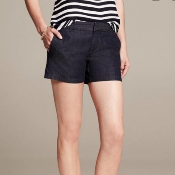 NWT Banana Republic Hampton Fit tan shorts size 6 - Picture 1 of 6